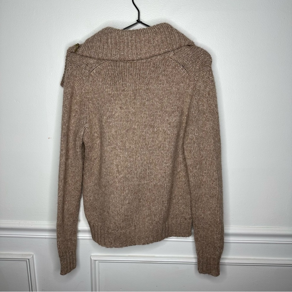 Christopher Fischer Alpaca Cashmere Full Zip Asymmetrical Sweater Cardigan - Picture 9 of 9